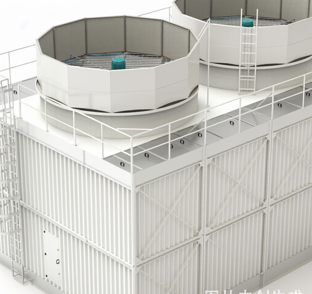 Modern cooling tower unit